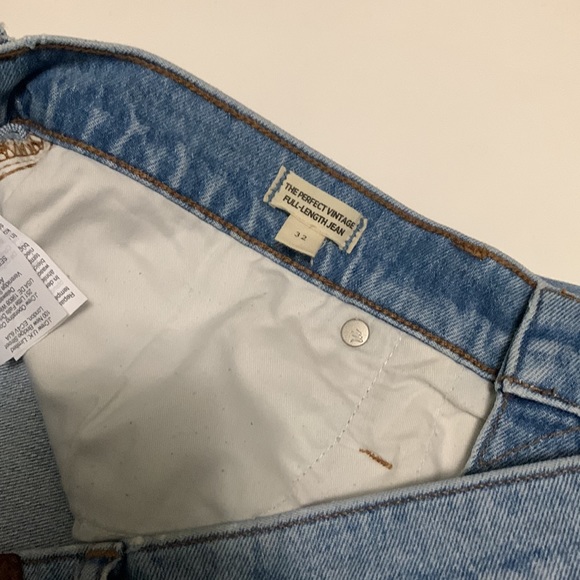 Madewell Perfect Vintage Full Length High Rise Jeans, size 32 - Picture 11 of 11